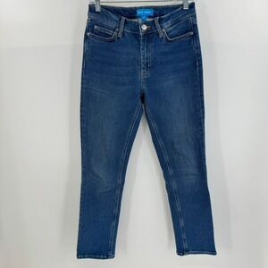 M.i.h. Jeans Anthropologie Size 26 Niki High Rise Cropped Slim Jeans